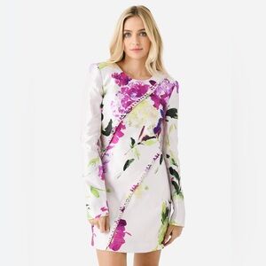 Aje Arbour Whipstitch Mini Dress